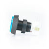Medium Blue Plastic Mechanical Push Button