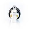 Small Orange Plastic Mechanical Push Button