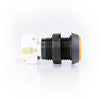 Small Orange Plastic Mechanical Push Button
