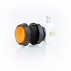 Small Orange Plastic Mechanical Push Button