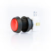 Small Red Plastic Mechanical Push Button