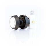 Small White Plastic Mechanical Push Button